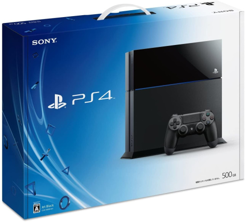 [PS4]PlayStation4 本体 HDD500GB ジェット・ブラック(CUH-1000AB01)