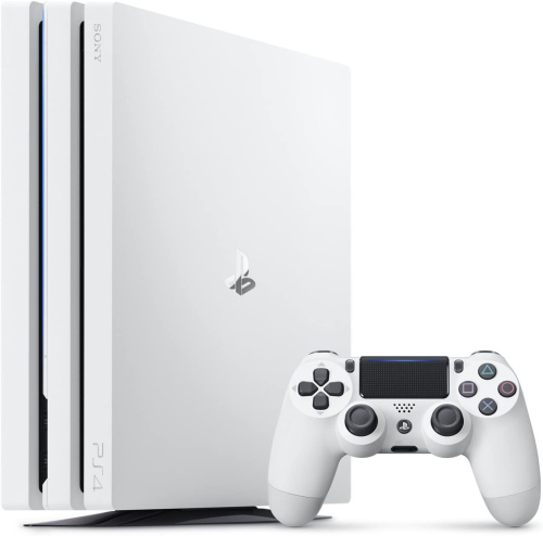 [PS4]PlayStation4 本体 プロ Pro グレイシャー・ホワイト 1TB(CUH-7100BB02)