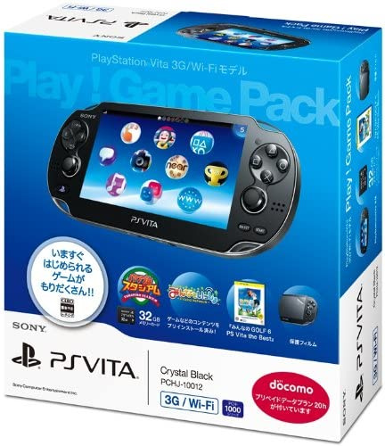 [PSV]PlayStation Vita 3G/Wi-Fiモデル Play!Game Pack(プレイゲームパック)