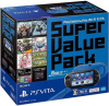 [PSV]PlayStation Vita Super Value Pack Wi-Fiモデル ブルー/ブラック
