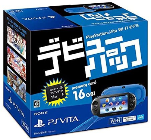 [PSV]PlayStation Vita デビューパック Wi-Fiモデル ブルー/ブラック