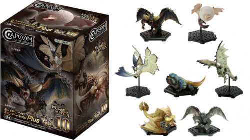 カプコンフィギュアビルダー モンスターハンター スタンダードモデル Plus Vol.10 全7種 全6種+ボーナスパーツ