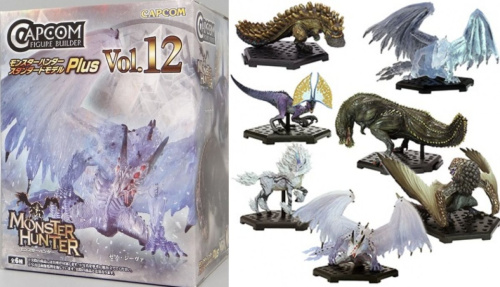 カプコンフィギュアビルダー モンスターハンター スタンダードモデル Plus Vol.12 6個セット ボーナスパーツ 全7種