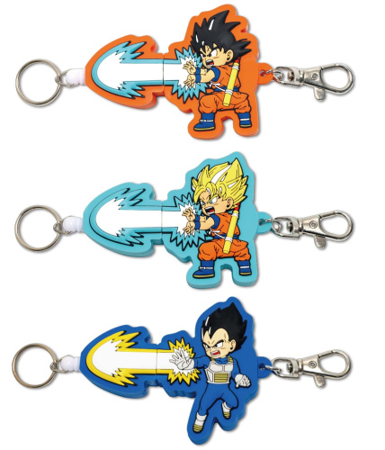 ドラゴンボールDAIMA 伸びるリールラバー vol.1 全3種セット 孫悟空（ミニ） 超サイヤ人孫悟空（ミニ） ベジータ