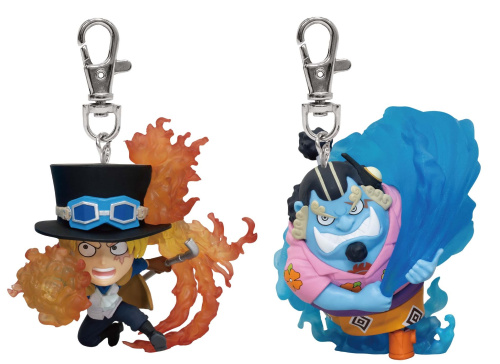 ワンピース フィギュアキーホルダーvol.5 全2種セット サボ ジンベエ