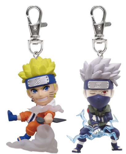 NARUTO ナルト フィギュアキーホルダー～うずまきナルト・はたけカカシ～ 全2種セット