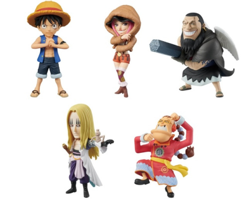 ワンピース ワールドコレクタブルフィギュア シャボンディ諸島 最悪の世代1 全5種セット