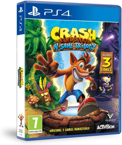 [PS4]Crash Bandicoot N. Sane Trilogy Future Tense Level(クラッシュ・バンディクー ブッとび3段もり! ボーナスエディション)(EU版)(CUSA-11870)