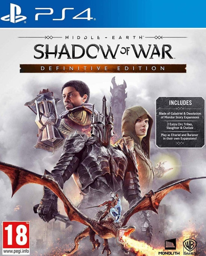 [PS4]Middle-earth: Shadow of War Definitive Edition(シャドウ・オブ・ウォー ディフィニティブ・エディション)(EU版)(CUSA-13077)