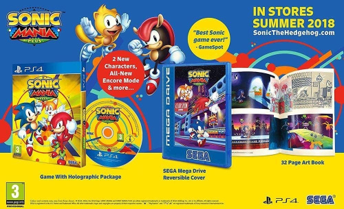 [PS4]Sonic Mania Plus(ソニックマニア・プラス)(EU版)(CUSA-12236)