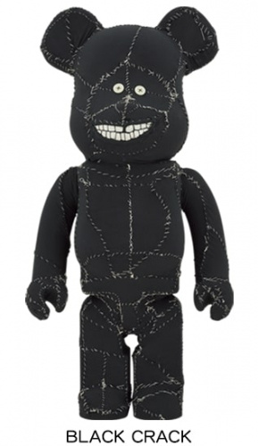 ベアブリック 1000％ BE@RBRICK Anne Valerie Dupond ONE OF KIND BLACK CRACK アン・ヴァレリー・デュポン