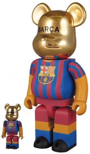 BE＠RBRICK ベアブリック 100％＆400％ FCB 05-06 Champion ver.