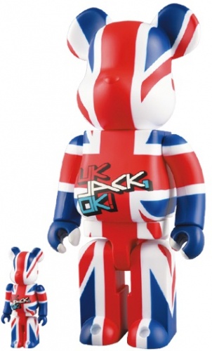 BE＠RBRICK ベアブリック 100％＆400％ UK JACK, OK!