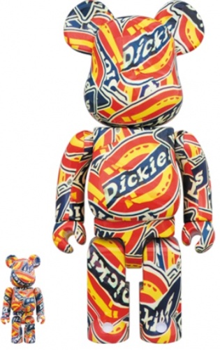 BE＠RBRICK ベアブリック 100％＆400％ DICKIES 95th Anniv.