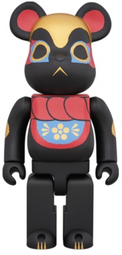 BE＠RBRICK ベアブリック 400％ イヌハリゴン 黒