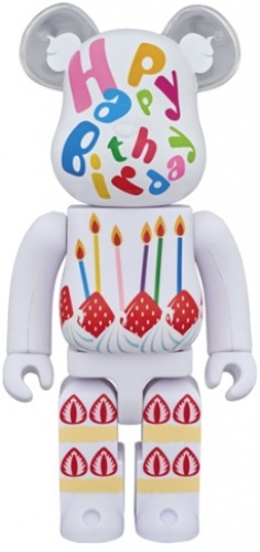 BE＠RBRICK ベアブリック 400％ グリーティング 誕生日2 PLUS