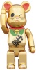 BE＠RBRICK ベアブリック 400％ 招き猫 金メッキ四