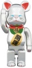 BE＠RBRICK ベアブリック 400％ 招き猫 銀メッキ 弐