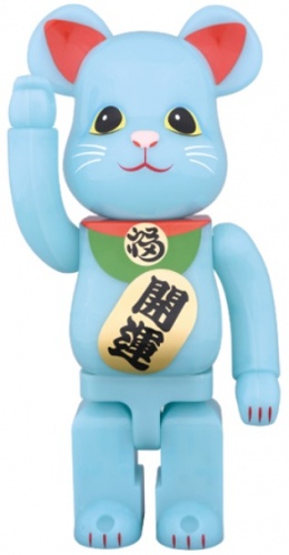 BE＠RBRICK ベアブリック 400％ 招き猫 青蓄光