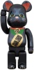 BE＠RBRICK ベアブリック 400％ 招き猫 黒メッキ