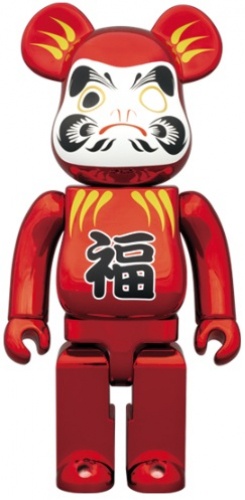 BE＠RBRICK ベアブリック 400％ 達磨 赤メッキ