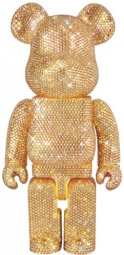 BE＠RBRICK ベアブリック 400％ CRYSTAL GOLD