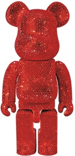 BE＠RBRICK ベアブリック 400％ CRYSTAL RED