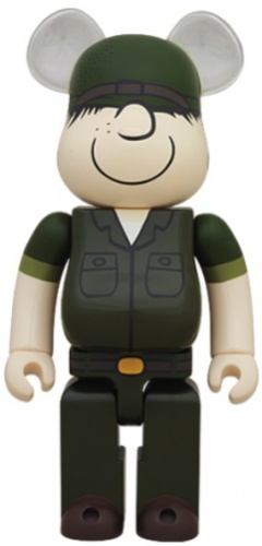 BE＠RBRICK ベアブリック 400％ DRX ARMY beetle bailey