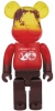 BE＠RBRICK ベアブリック 400％ EARTH VOLCANO RED