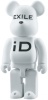 BE＠RBRICK ベアブリック 400％ EXILE iD 白