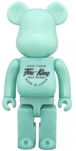 BE＠RBRICK ベアブリック 400％ Fire-King JADE-ITE