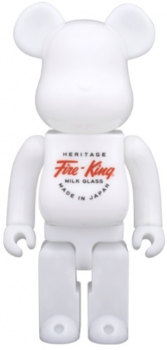 BE＠RBRICK ベアブリック 400％ Fire-King WHITE