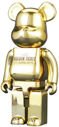 BE＠RBRICK ベアブリック 400％ GOLDEN TICKET