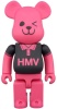 BE＠RBRICK ベアブリック 400％ HMV BLACK POLO 25th Anniversary Ver.