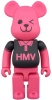 BE＠RBRICK ベアブリック 400％ HMV BLACK POLO 25th Anniversary Ver.