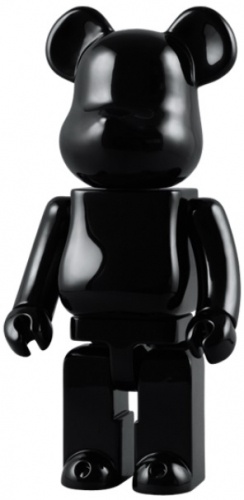 BE＠RBRICK ベアブリック 400％ PIANO BLACK WOOD カリモク