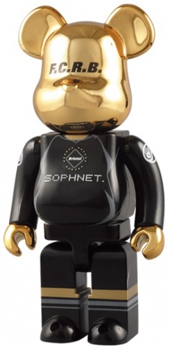 BE＠RBRICK ベアブリック 400％ SOPHNET. × F.C.R.B.