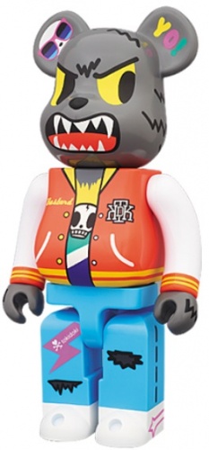 BE＠RBRICK ベアブリック 400％ TOKIDOKI WOLF