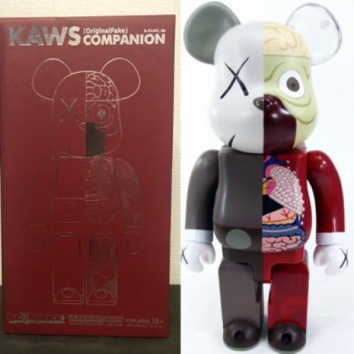 BE@RBRICK ベアブリック  400% KAWS  ORIGINAL FAKE COMPANION 人体模型 OriginalFake