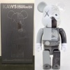 BE@RBRICK ベアブリック  400% KAWS  ORIGINAL FAKE COMPANION 人体模型 OriginalFake 2ndカラー GRAY グレー