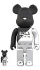 ベアブリック 400％ BE@RBRICK BLVCK SCVLE × CLS 100％ & 400％