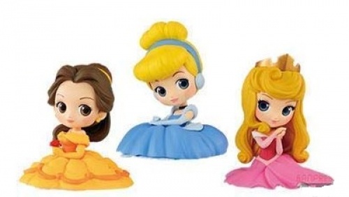 Disney Character Q posket petit -Belle・Cinderella・Princess Aurora- 全3種