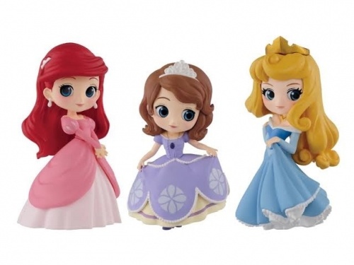 Disney Characters Q posket petit －Ariel・Sofia・Aurora－ 全3種 (アリエル ソフィア オーロラ姫)