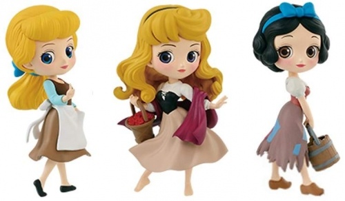 Disney Characters Q posket petit －Cinderella・Briar Rose・Snow White－ 全3種 (シンデレラ ブライアローズ 白雪姫)