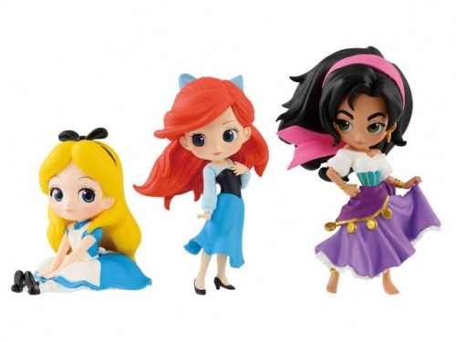 Disney Characters Q posket petit －Alice・Ariel・Esmeralda－ 全3種