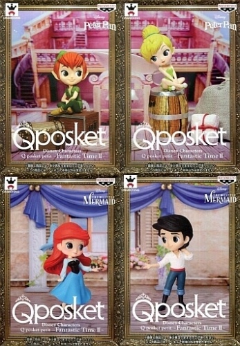 Disney Characters Q posket petit Fantastic Time Ⅱ ピーターパン リトルマーメイド 全4種