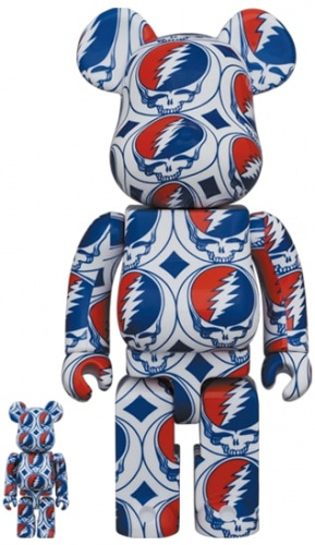 ベアブリック 400％ BE@RBRICK GRATEFUL DEAD 100％ & 400％ (STEAL YOUR FACE) グレイトフル・デッド