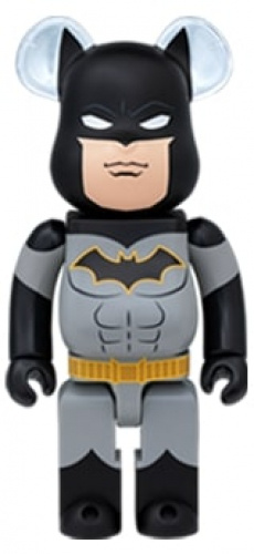 ベアブリック 400％ BE@RBRICK Happyくじ「DC BE@RBRICK」ラスト賞 バットマン BATMAN