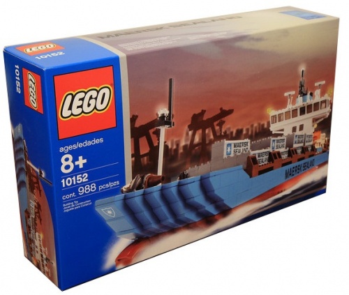 LEGO 10152-1 マークスラインコンテナ船 2004年