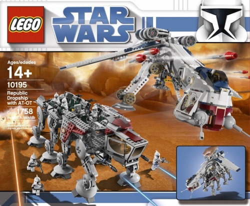 LEGO 10195 リパブリック・ドロップシップ AT-OT